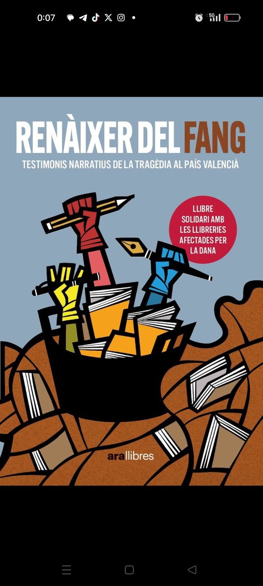 La prevenda ja està oberta. Fes la teua comanda i sigues part d'aquesta iniciativa que busca no només contar la nostra història, sinó també ajudar a reconstruir el nostre futur.
Il.lustració , Cristina Durán.
<a href="/arallibres/">Ara Llibres</a> 
#esplaillibres
#DANA