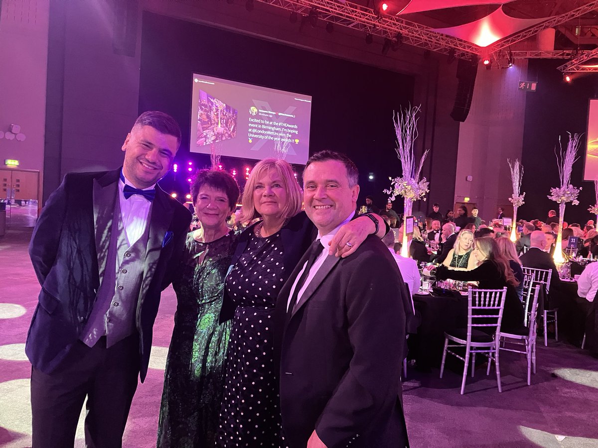 Prof Nicola Thomas (@nicolamthomas) on Twitter photo The <a href="/LSBU/">London South Bank University - LSBU</a> shortlisted finalists enjoying the evening in Birmingham #THEAwards The <a href="/LSBU/">London South Bank University - LSBU</a> shortlisted finalists enjoying the evening in Birmingham #THEAwards