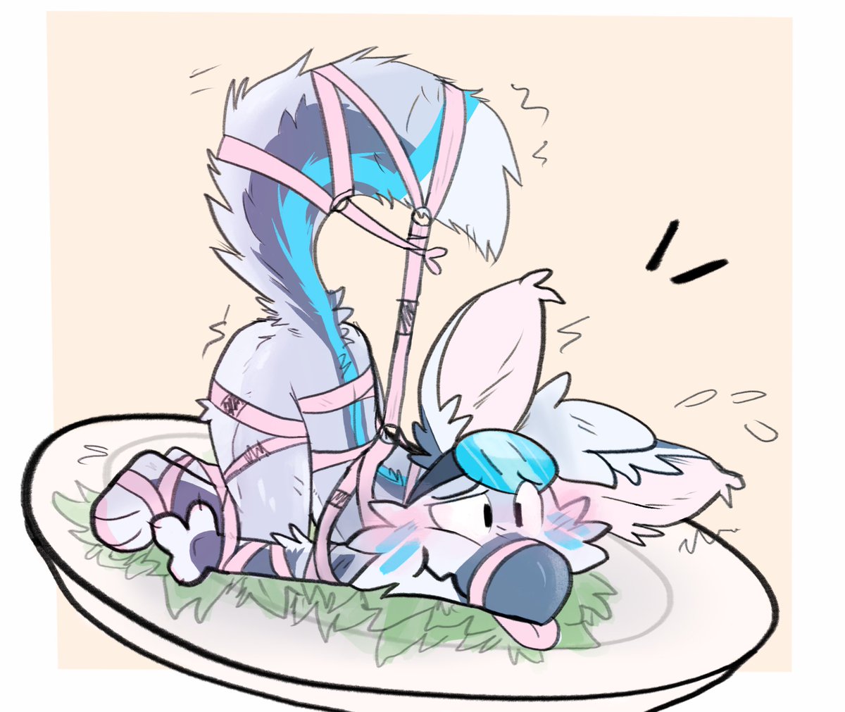 ThunderFennec's tweet image. Uhhhh gobble gobble?… 🥴💦💦