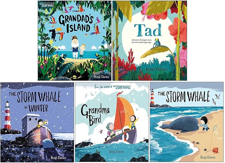 What inspired your game?
For us, it is often children's books!
Here are some books that inspired #Seaward
#indiegame #cozygame