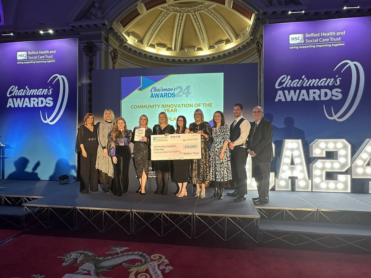 Community Innovation of the Year goes to ‘Home is where the Health is’ 🥇

2 new pathways reviewed the impact of pharmacist’s role on medicines optimisation for older people in their own home, at risk of falls or struggling to take medicines as prescribed

#ChairmansAwards24