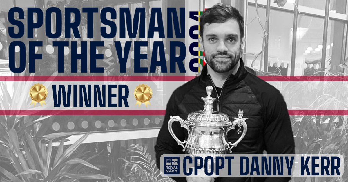 NAVYfit (@navyfit) on Twitter photo The <a href="/RoyalNavy/">Royal Navy</a> Sportsman of the Year is CPOPT Danny Kerr
When he was nominated this year Danny had won every soccer trophy available to him within Service and UKAF football. The record remains intact with the Sportsman of the Year award for 100 cap Danny. The <a href="/RoyalNavy/">Royal Navy</a> Sportsman of the Year is CPOPT Danny Kerr
When he was nominated this year Danny had won every soccer trophy available to him within Service and UKAF football. The record remains intact with the Sportsman of the Year award for 100 cap Danny.