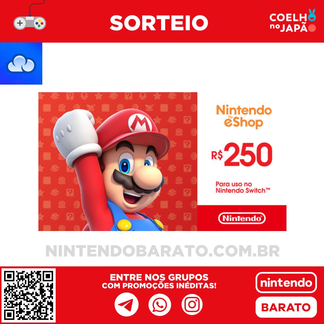 Coelho no Japão 🇯🇵🇧🇷👾⛩- NintendoBarato.com.br tweet media