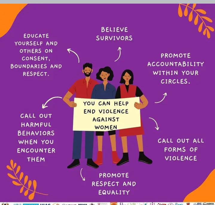 Nasibo Duba Golicha (@nasiboduba) on Twitter photo #16DaysOfActivismAgainstGBV
#EndFemicideKe
<a href="/FaithtoActionet/">Faith to Action Network</a> <a href="/misstourismteso/">Miss Tourism Teso</a> <a href="/NOFMA2/">NOFMA- Kenya</a> <a href="/Rashousmane/">Rash ™</a> <a href="/Jessica_Aanyu/">Jessica Sheillah Aanyu</a> #16DaysOfActivismAgainstGBV
#EndFemicideKe
<a href="/FaithtoActionet/">Faith to Action Network</a> <a href="/misstourismteso/">Miss Tourism Teso</a> <a href="/NOFMA2/">NOFMA- Kenya</a> <a href="/Rashousmane/">Rash ™</a> <a href="/Jessica_Aanyu/">Jessica Sheillah Aanyu</a>