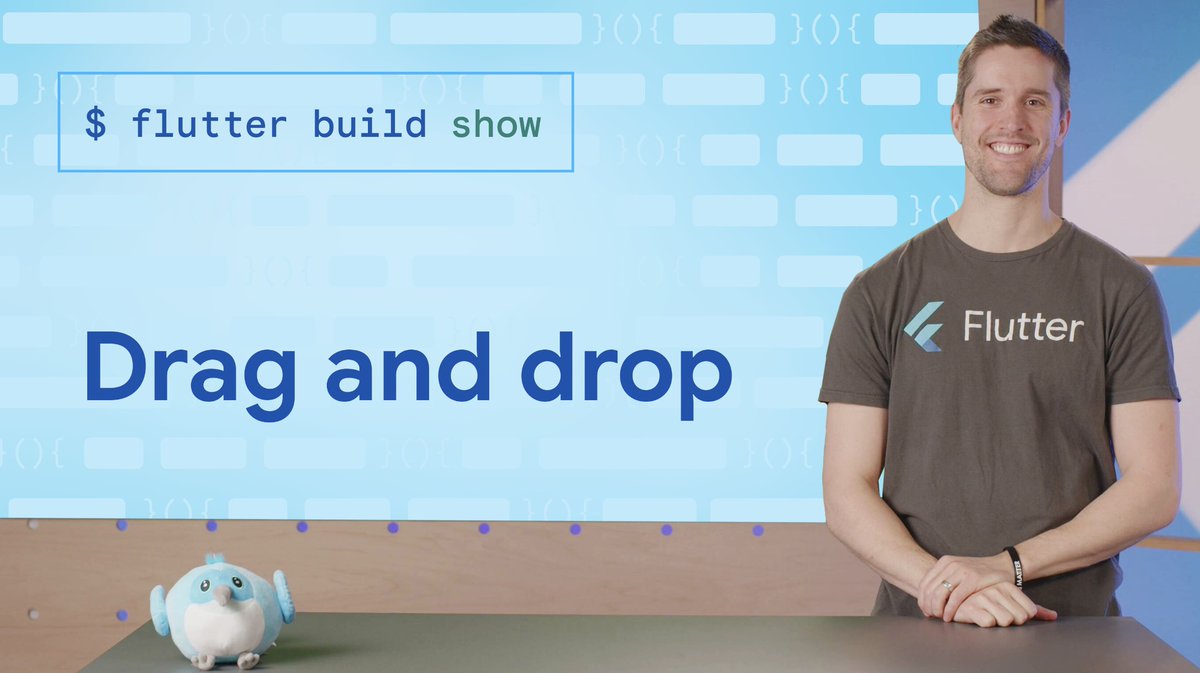 FlutterDev's tweet image. Modern UIs feature dragging across entire applications, like files from your desktop. 📂➡️🖥

In this #FlutterBuildShow, learn how to build advanced drag-and-drop UIs in Flutter using the `super_drag_and_drop` package. → goo.gle/3InsVtl