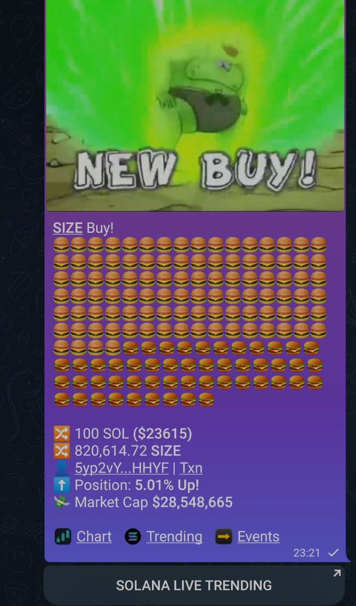 SnatchOver's tweet photo. My first big runner was $GIGA.  It's still my big conviction and my first big x
(x1350) .Still x89 (iykyk) 

Although I have been holding $SIZE for 349 days. Almost one year of holding and hardworking. All my homies in, plus the team that never left. I call the dev and his friend as my bosses! 
20k to 28m (count it)
@SizeCoinSolana 

This is just an update cause job's not finished! Long way to go!
Size the f.. up

🫵🏼🐸🥶🗿
