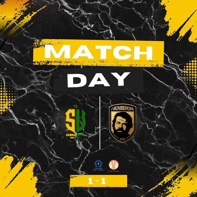 📌Full Time

🏆| <a href="/proleaguecom/">ProLeague</a> ( Europa League )
🆚|<a href="/SambaUtd/">Samba United</a> 
✈️⛔️ 1-1
⚽️<a href="/TraumfaengerGK/">Montoesquieu</a>
🎖️<a href="/TraumfaengerGK/">Montoesquieu</a>