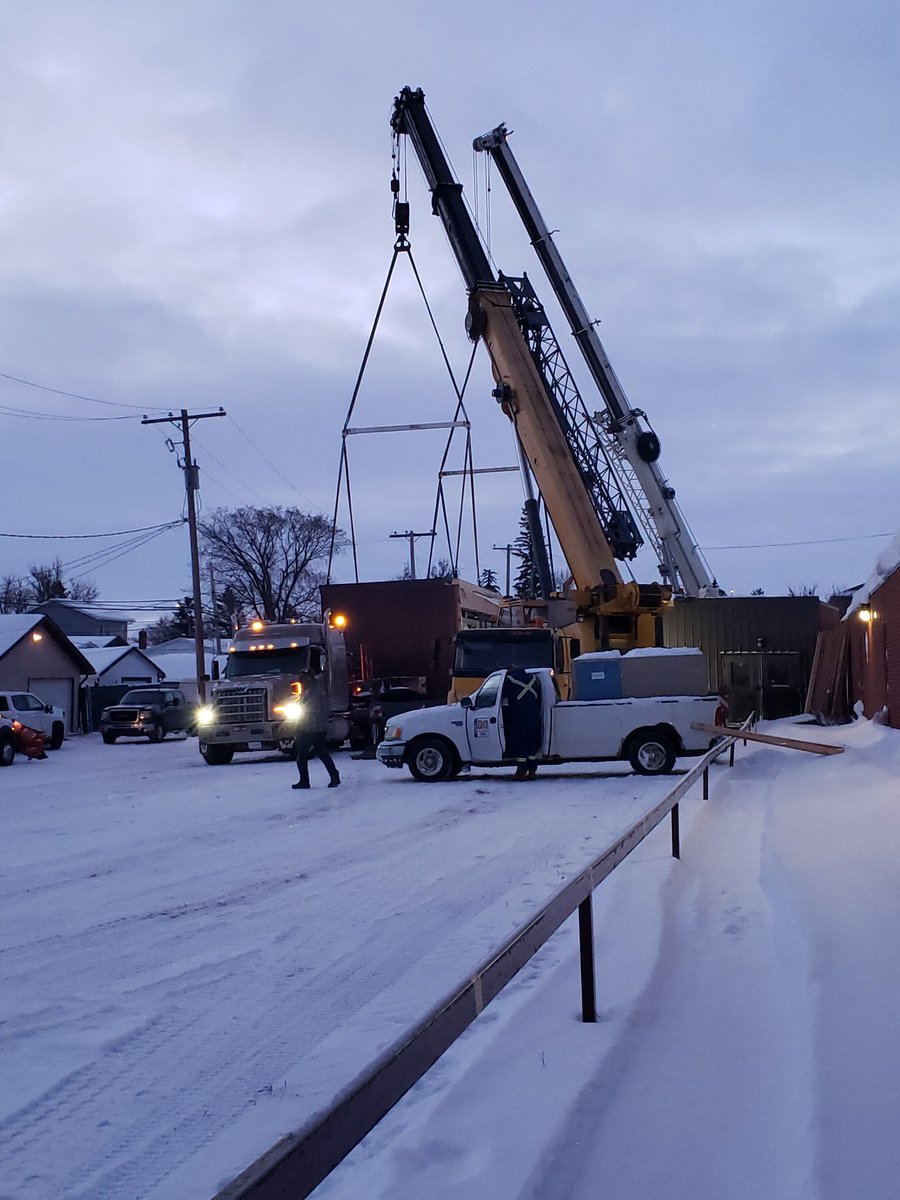 Our new portable arrived this morning! We are looking forward to  all the opportunities this much needed space will provide our students. We would also like to send a huge thank you to everyone who helped it get here and everyone who is helping get the space ready for us to use.