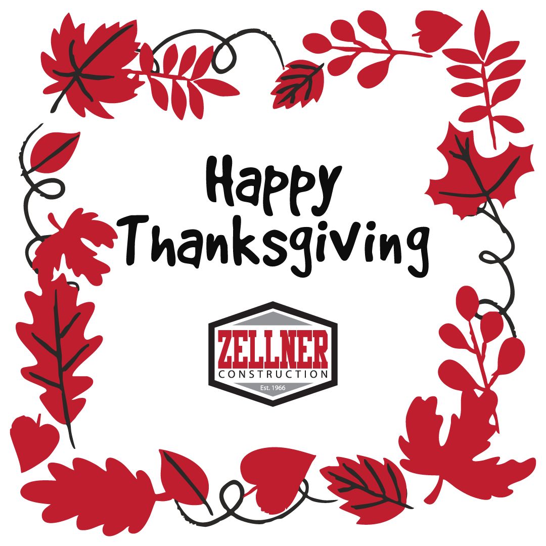 Today, we're thankful for our team members, clients, and trade partners!
 
Our offices will be closed until Monday to celebrate with friends and family.