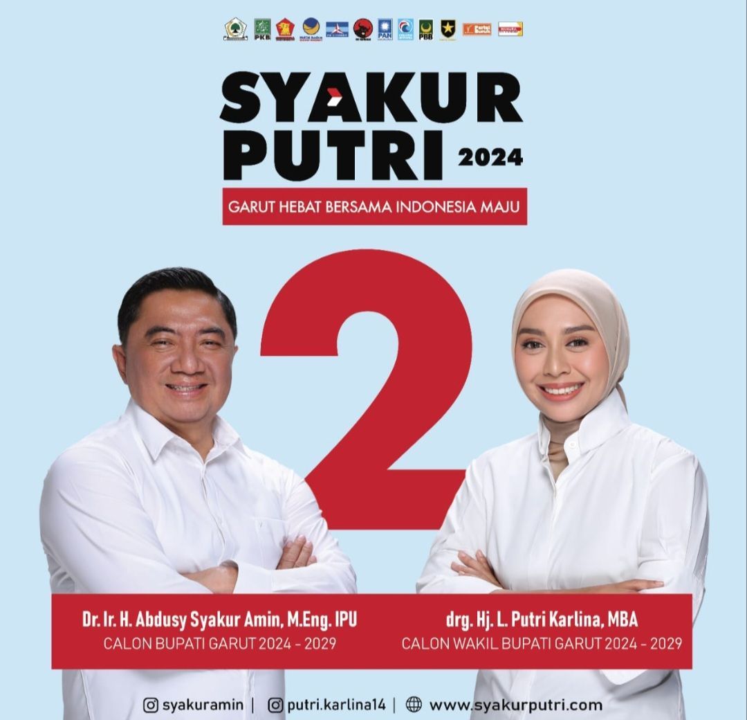 w1423g's tweet photo. 27 November udah deket! Ayo, Warga Garut, milih Kang Syakur - Putri buat jadi pemimpin yang keren di Garut! (URL) https://t.co/SnvSlTZrxn