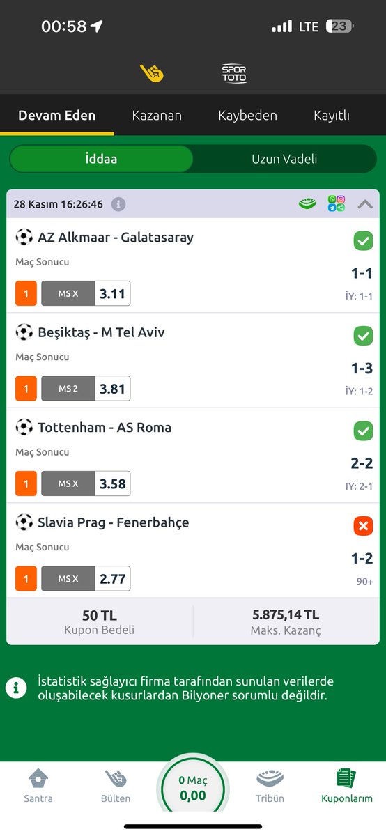 Tek maçtan yine yatırdın beni canın sağolsun Fenerbahçem💛💙