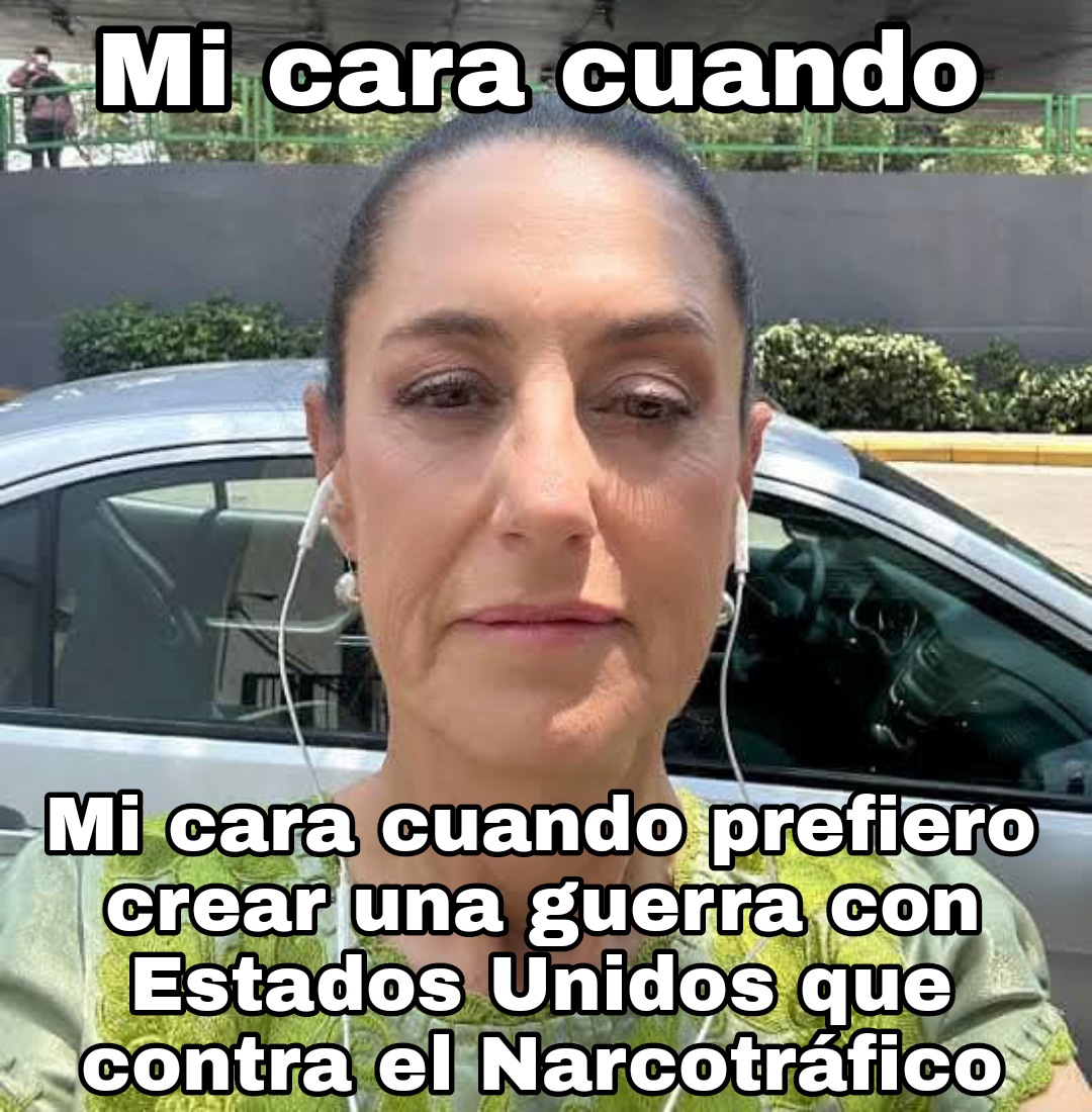 Mientras tanto Claudia Sheinbaum