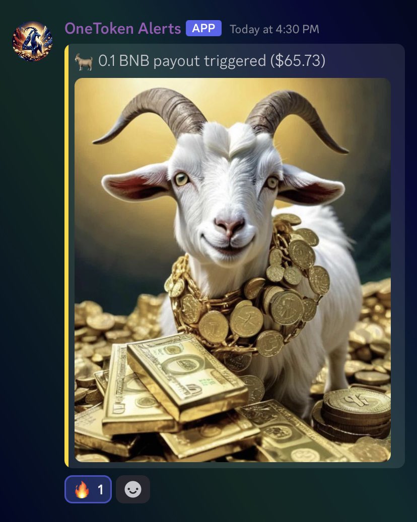 OneTokenDeFi's tweet image. Here’s a couple of things that Four Token holders are thankful for, two more payouts of BNB direct to their wallets!

Four Token CA:
0x17C7ebB15646a229c03032182877665CD4D4d085

Four Token discord:
discord.gg/wcMmeZubfv

Four Token website:
1twothreetoken.com/four

#bnb #bsc…