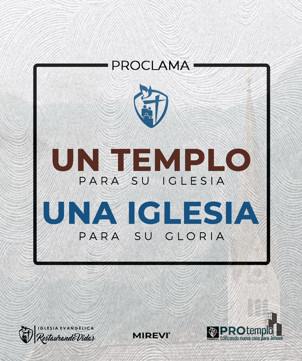 IERvidas's tweet photo. "Un templo para TU iglesia, y una iglesia para TU gloria." 
Proyecto de construccion Restaurando Vidas / Con Dios! https://t.co/WrK7JQhi50