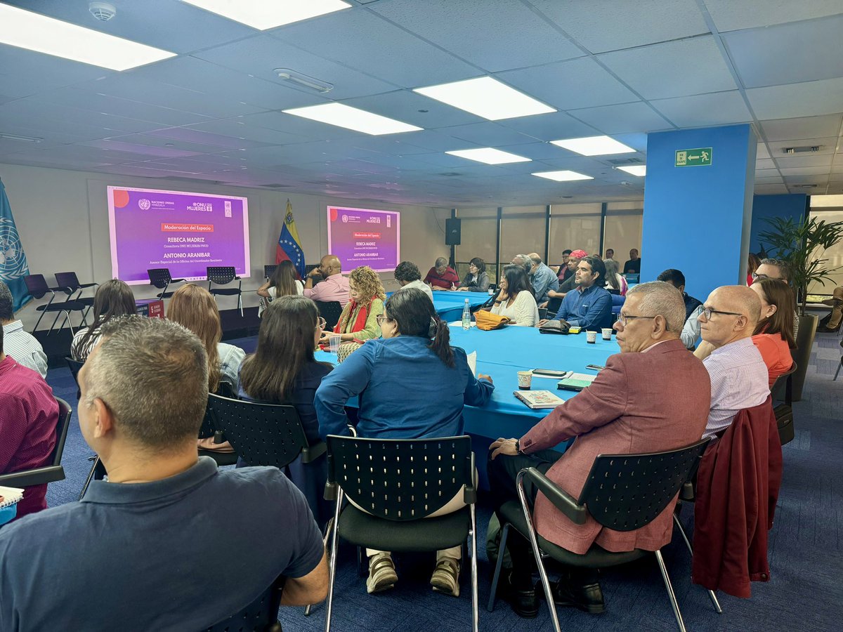 ¡Aliados en acción!💜🫱🏻‍🫲🏾

<a href="/onuvenezuela/">ONU Venezuela</a>, <a href="/ONUMujeres/">ONU Mujeres</a> y <a href="/PNUDVenezuela/">PNUD Venezuela</a> realizaron en conjunto el IV Foro “Aliados en Acción: Construyendo un futuro sin violencia de género” donde hombres y mujeres compartieron testimonios y generaron aprendizaje colaborativo sobre la materia.