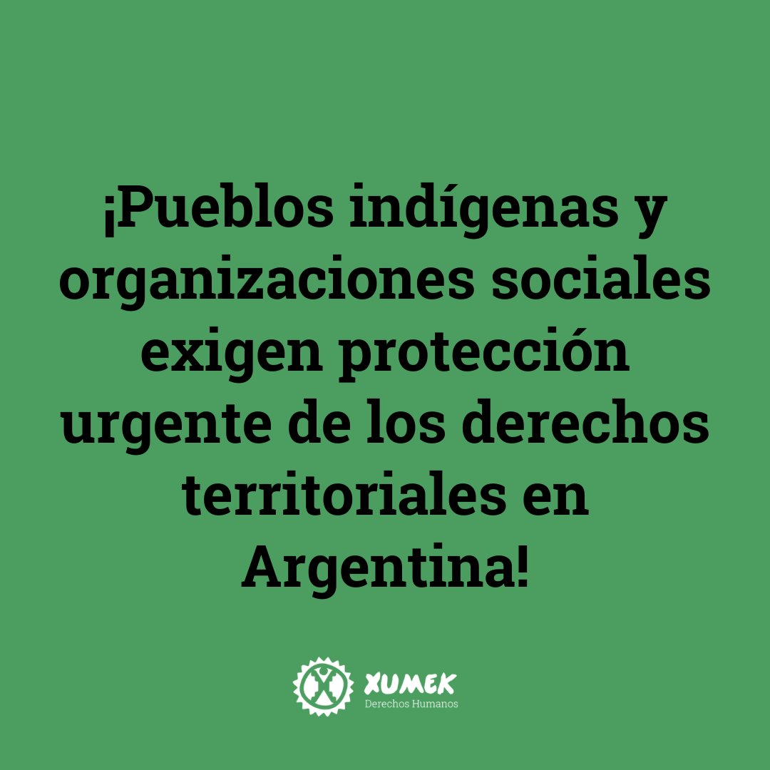 Xumek - Derechos Humanos tweet media