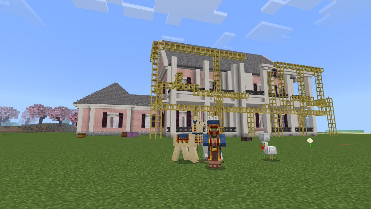 Drexel937's tweet photo. Minecraft Mojang Bedrock Realm: Mansion
------
Survival 

#Realm #Server #City #Masion  #Bedrock #Minecraft #minecraftbedrock #minecraftbuilds #survival #friends #gamingcommunity #gaming  #minecraftrealm #home #ModernHome #Peaceful #followme #mojang #MinecraftServer #survival https://t.co/MzHECW2cpw