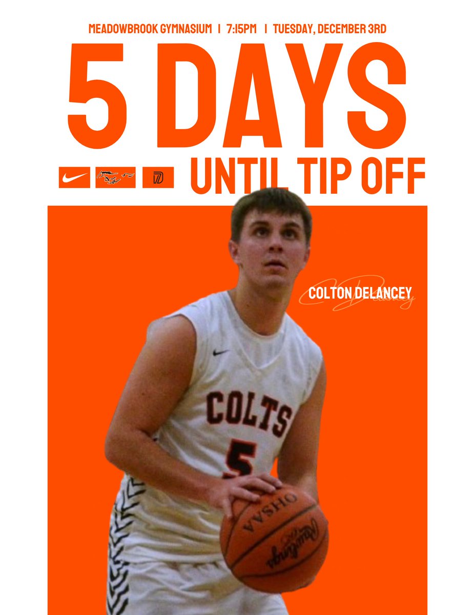 Five days until our home opener against Morgan! Shoutout to Ethan Heady for the edit <a href="/Colt_Athletics/">Meadowbrook Athletics</a>