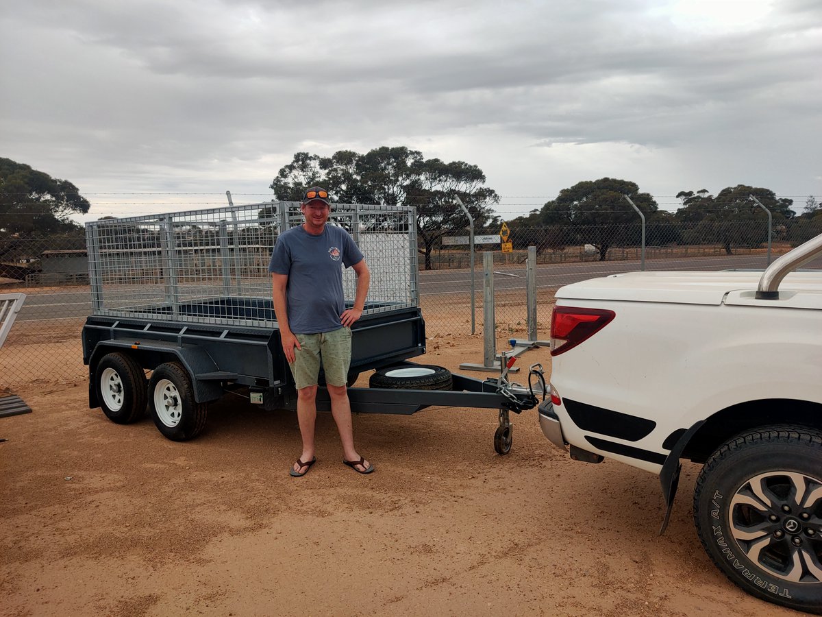 Danny Walsh is all set to hit the road with his brand-new trailer, freshly picked up from Lienert Engineering! 

We even hear he may be setting it up for a spot of Mulloway fishing this summer🎣