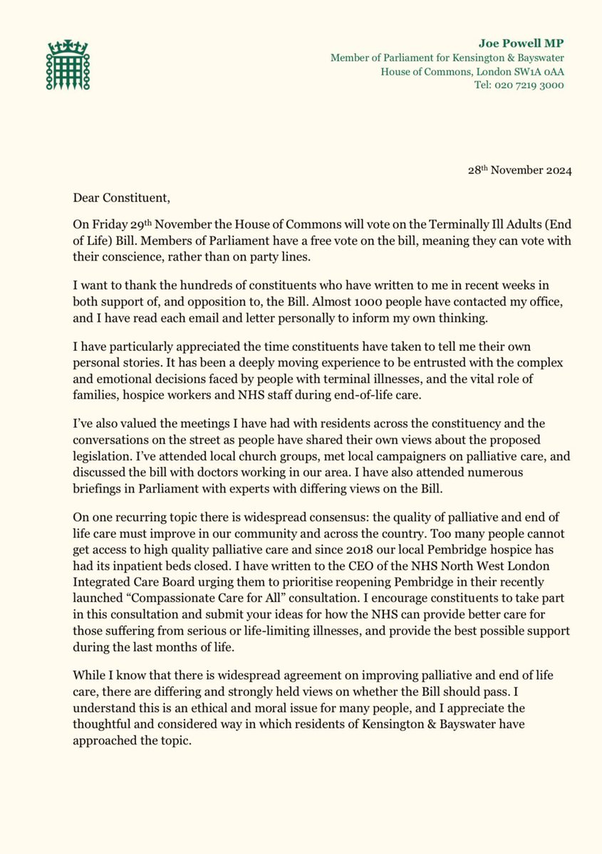 Joe Powell MP tweet media