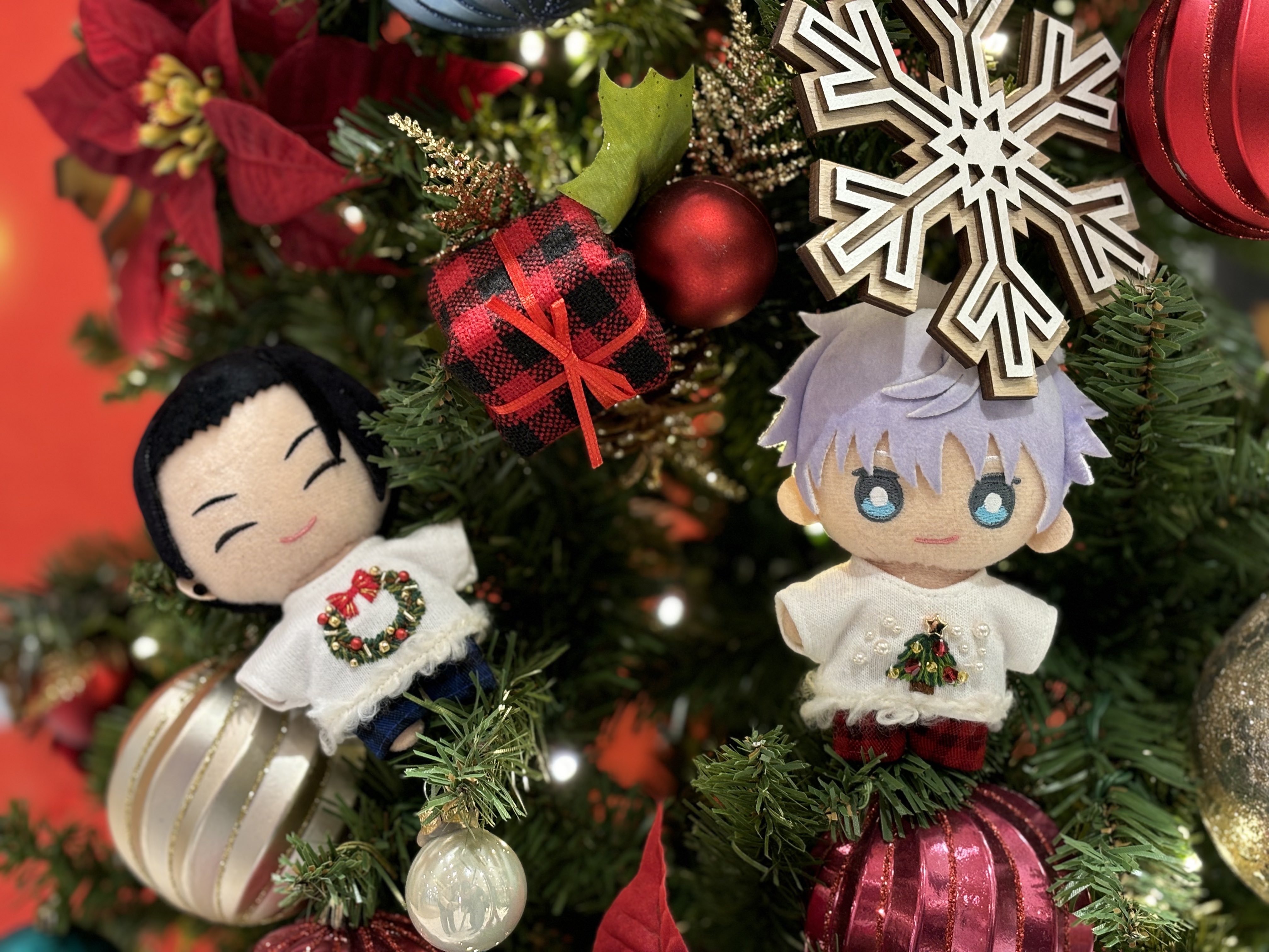 ❁専用です❁ Xmas】雪だるま☘うさちゃんふんわりチャーム