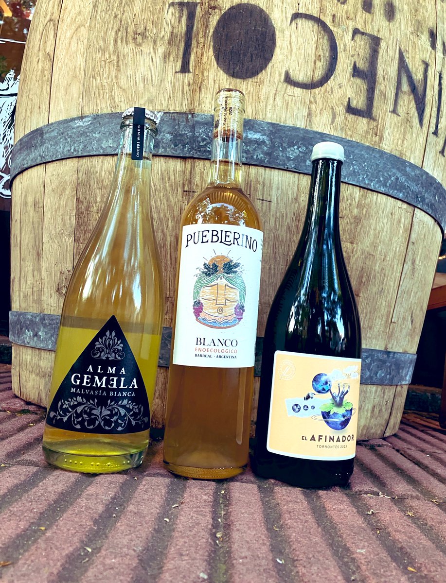 Para seguir sorprendiendo a quienes gustan conocer nuevos vinos, va otro pack x3
- Alma Gemela Malvasía Bianca (1500 bot.), Mendoza 
- Pueblerino Blanco de Malvasía criolla y Torrontés sanjuanino de Barreal, San Juan
- Afinador Torrontés (Cafayate, Salta) 

Final $59.500.-