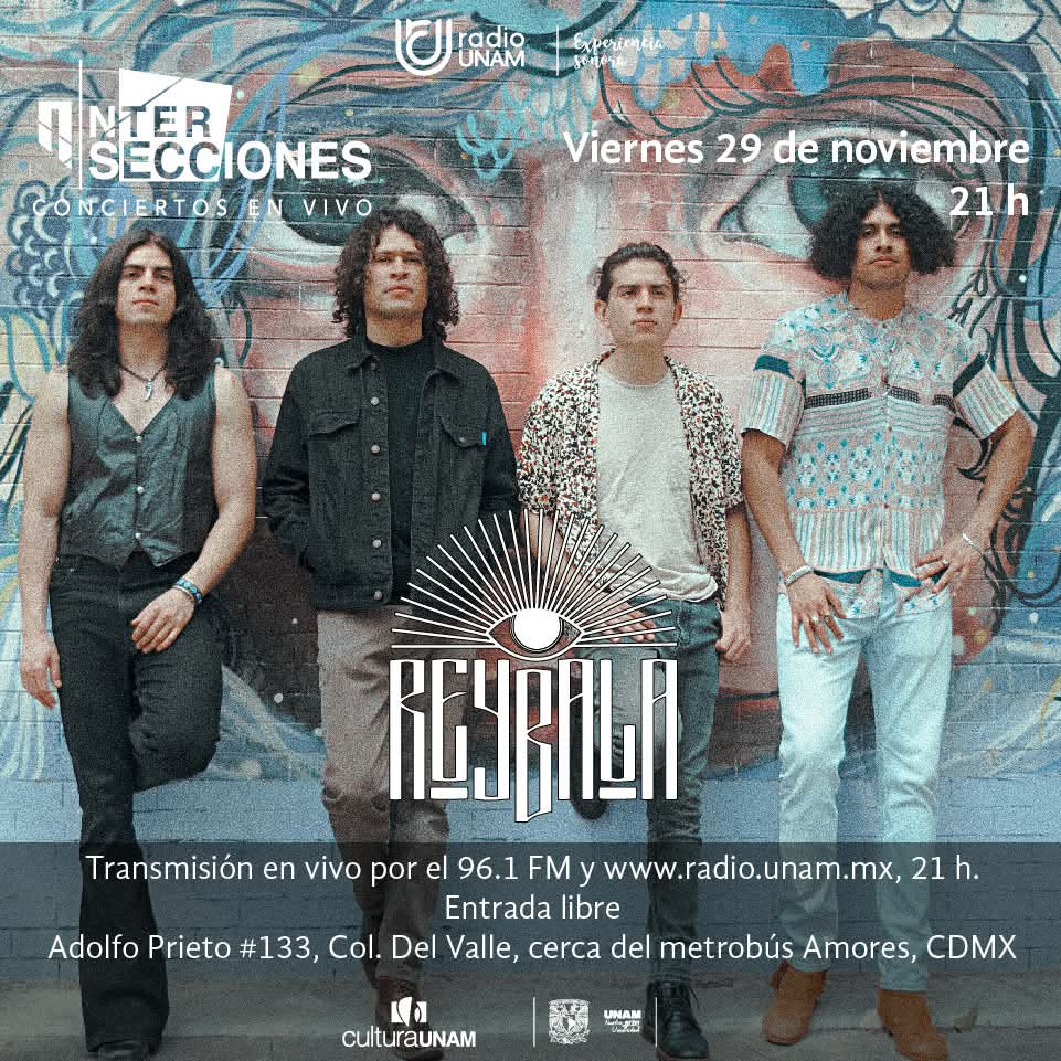 SalaJulianC's tweet photo. REY BALA  en INTERSECCIONES
Entrada libre, viernes 29 20:30 horas. #Concierto

Psicodelia, blues, rock, jazz, world music y progresivo, son algunos de los sonidos con los que ha experimentado este gran proyecto. https://t.co/lStxS98VZZ