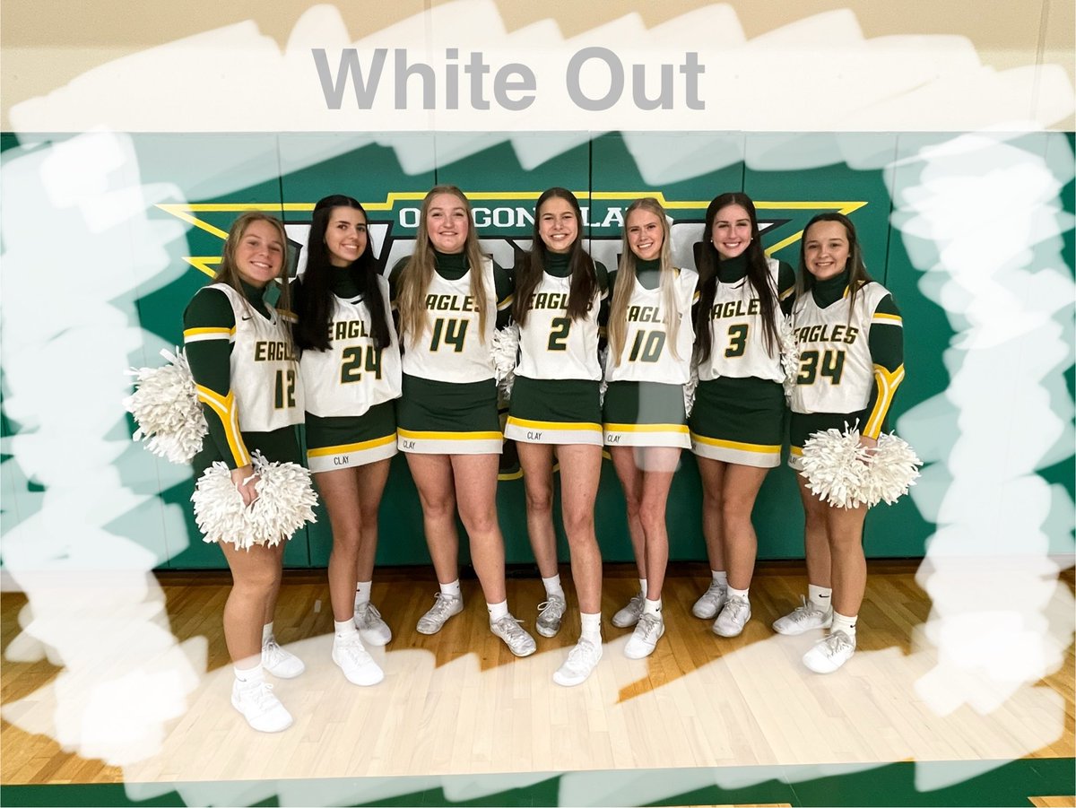 Less than 24 hours until our Boys Basketball HOME OPENER🏀 #WhiteOut ⁦<a href="/clayathletics/">Clay Athletic Dept.</a>⁩ ⁦<a href="/EagleManiacs/">CHS Eagle Maniacs</a>⁩   
Freshman <a href="/3/">Blair</a>:30
JV <a href="/4/">w</a>:45
Varsity <a href="/6/">Adrián Lamo</a>:15