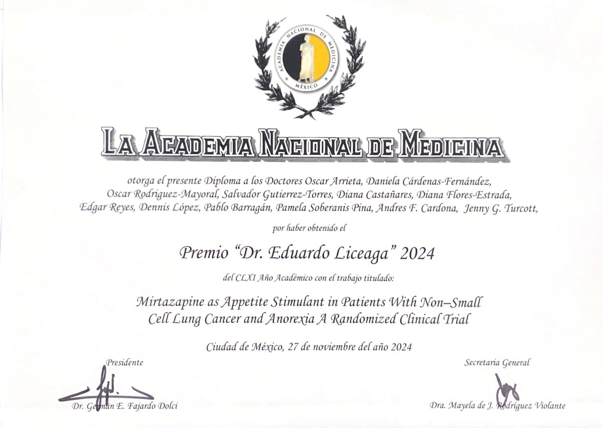 incanMX's tweet photo. Celebramos con orgullo la obtención del Premio CANIFARMA 2024, así como el premio "Dr. Eduardo Liceaga" 2024 por parte del Dr. Oscar Arrieta Rodríguez, director general del INCan y extendemos nuestro reconocimiento a todo su equipo de trabajo. #INCansables #OrgulloINCan https://t.co/Kl3t6MTeZd