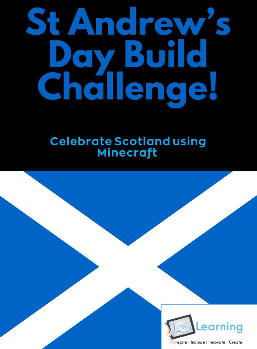 Love Learning Aberdeenshire (@aberdeenshirell) on Twitter photo Our <a href="/PlayCraftLearn/">Minecraft Education</a> St Andrew’s Day Minecraft Build Challenge closes on 2 Dec. Get your entries uploaded to the Glow Team to be in with a chance of winning 🥇 Can’t wait to watch your videos and see your special part of Scotland! Our <a href="/PlayCraftLearn/">Minecraft Education</a> St Andrew’s Day Minecraft Build Challenge closes on 2 Dec. Get your entries uploaded to the Glow Team to be in with a chance of winning 🥇 Can’t wait to watch your videos and see your special part of Scotland!