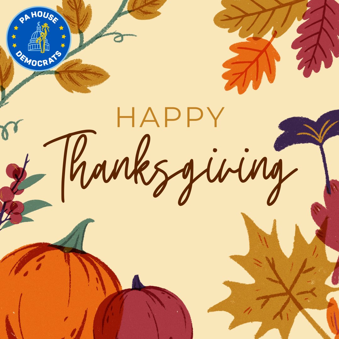 Happy Thanksgiving to all of you in our community. I hope you are spending time with family and friends and eating a lot of great food.