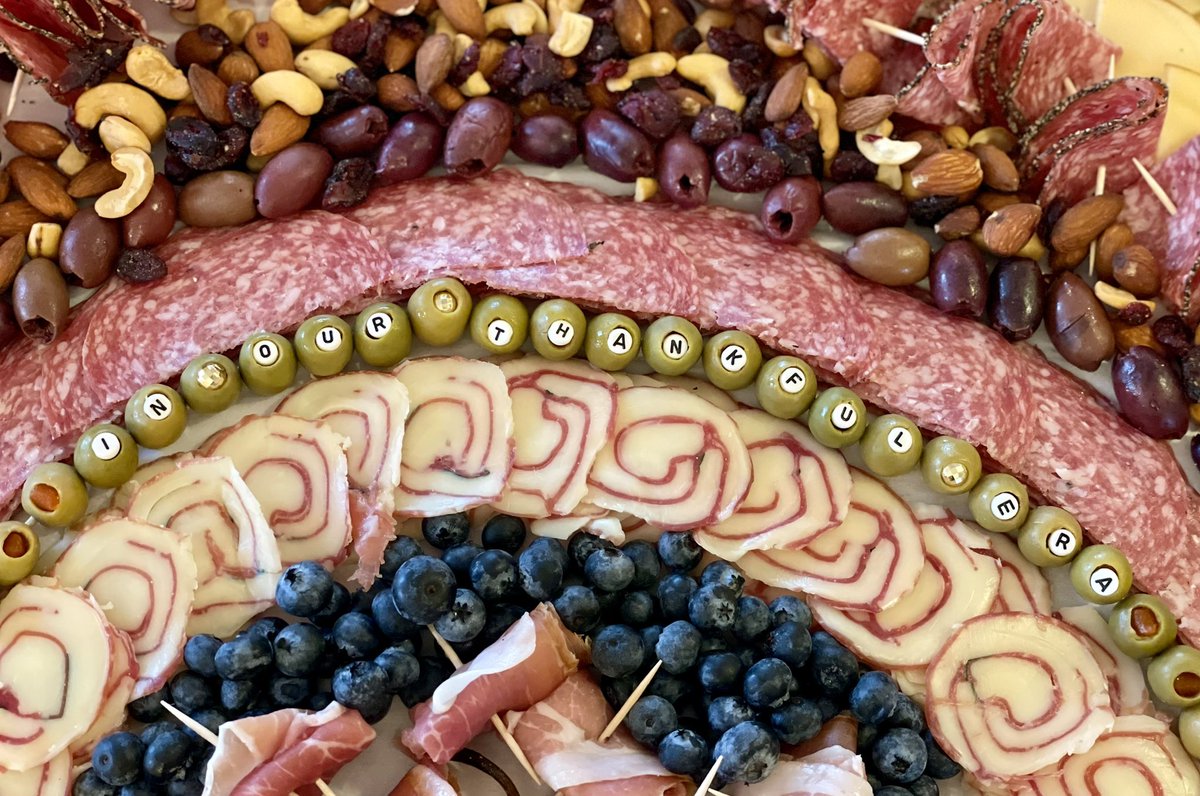 In our Thankful Era.

Thankful for family, friends, colleagues, community partners, the inspiration from Taylor Swift and the ‘Turkey’ from <a href="/VolpiFoods/">Volpi Foods</a>. 
Happy Thanksgiving! 🦃