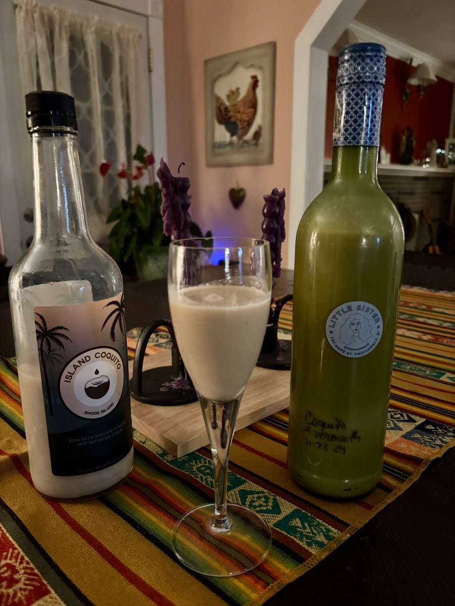 Anna Cano Morales (@annakids1st) on Twitter photo Not a bad problem to have during the holidays! I ❤️RI….two local coquitos! @littlesisterpvd and <a href="/IslandCoquito/">Island Coquito</a> Not a bad problem to have during the holidays! I ❤️RI….two local coquitos! @littlesisterpvd and <a href="/IslandCoquito/">Island Coquito</a>