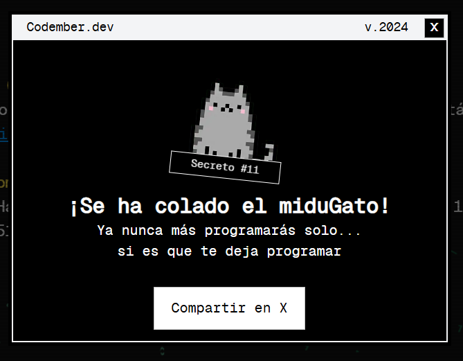 SebaSanhueTapia's tweet photo. ¡He superado un reto en #Codember! 🎉

¿Quieres mejorar tus habilidades de lógica y programación?

👉 https://t.co/9rvyJKJCDo https://t.co/qBS4mLp7N1