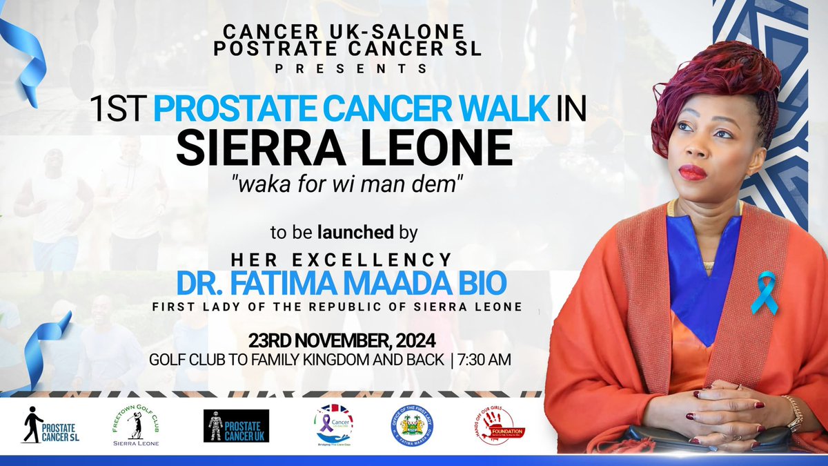 First Lady Fatima Maada Bio tweet media