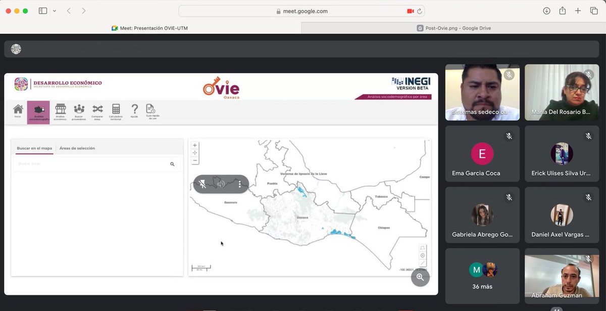 DesEconomicoOax's tweet photo. Hoy, la Dirección de Información y Análisis Económica presentó la Oficina Virtual de Información Económica (OVIE) a los alumnos de la @UTM_SUNEO.

En equipo, seguimos promoviendo herramientas tecnológicas, impulsando un desarrollo económico sostenible .
#OVIEOaxaca #SEDECO https://t.co/GZcTxpQVbX