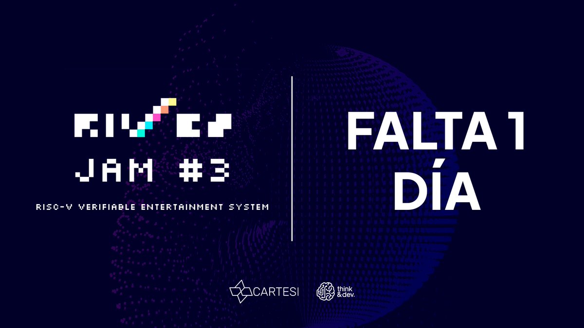 ¡Mañana se cierra la inscripción! 🚨

Junto a <a href="/cartesi_es/">Cartesi en Español</a>, te invitamos a desarrollar videojuegos blockchain para Rives, la consola que corre juegos en RISC-V.
