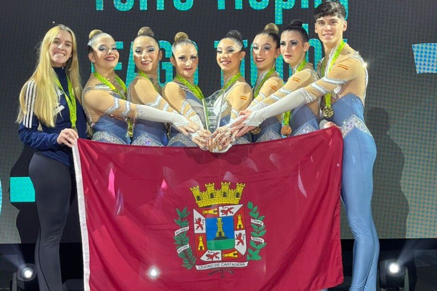 El Club Rítimica Cartagena se proclama campeón del mundo de gimnasia estética de grupo -
  gacetacartagonova.com/el-club-ritimi…