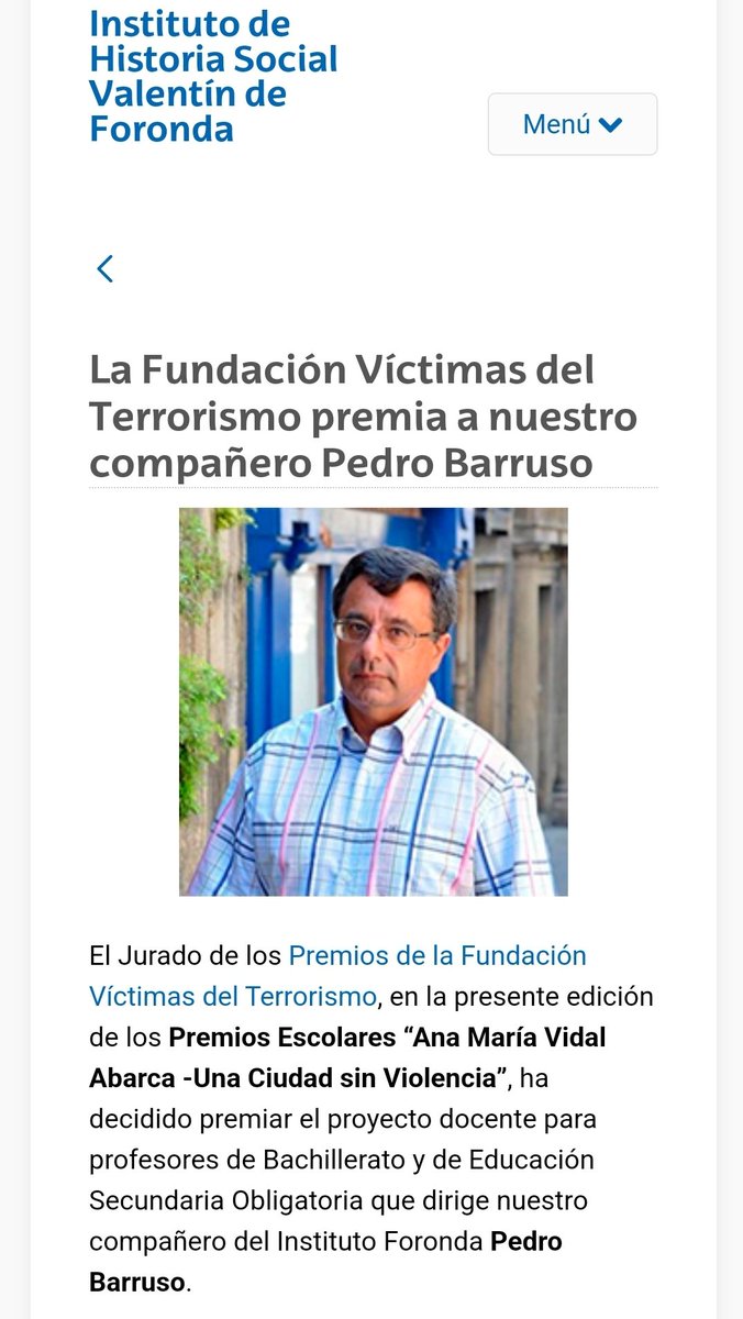 @Instituto Valentín de Foronda tweet media