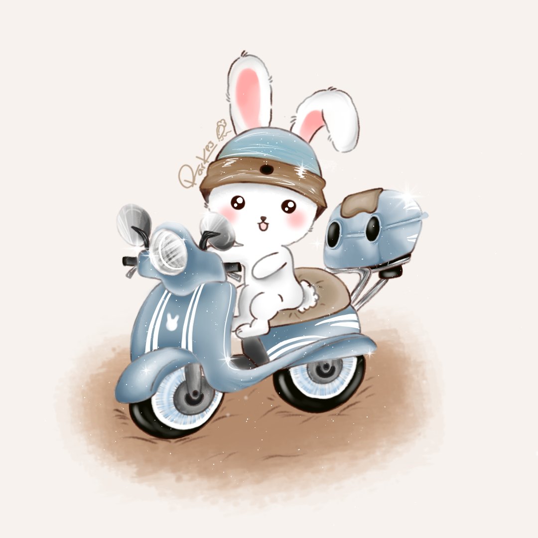 ParkPJ_'s tweet photo. Hola mucho gusto soy PJ, aquí llegando en mi super ultra montoneta y debo decir que me veo muy cool ;D

#digitalart #krita #Ilustraciones https://t.co/infQ0wpyOb
