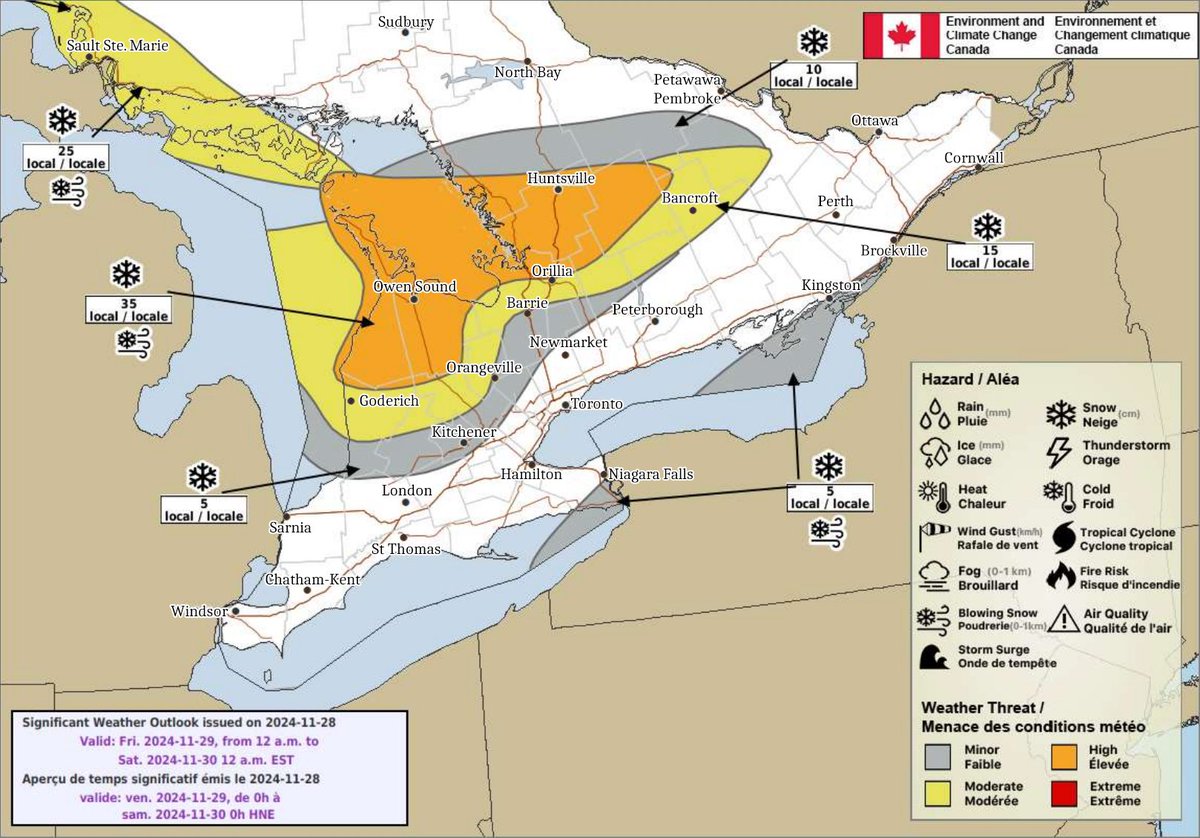 Instant Weather Ontario ❄️ tweet media