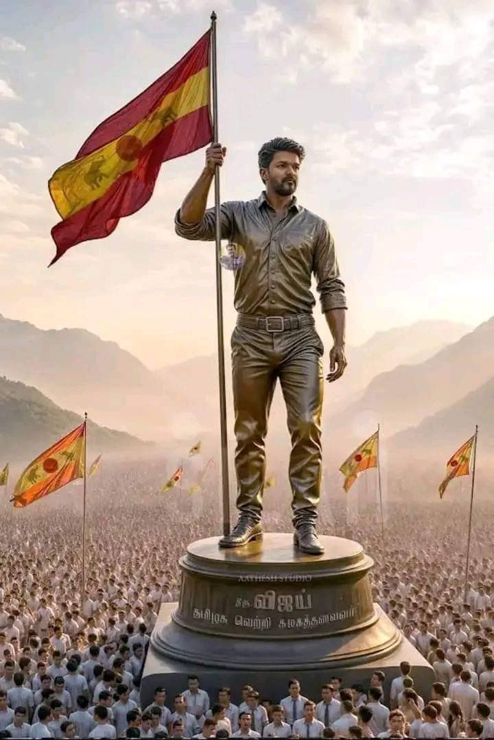 TVK_NewsTrichy's tweet photo. நம் தலைவர் விஜய்... https://t.co/GsHY0kWM6a