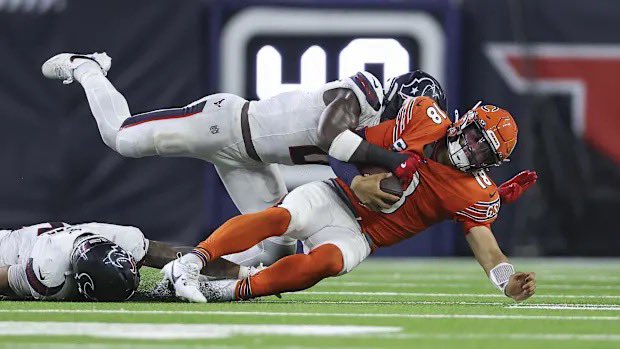 micbrew77's tweet photo. Does anyone remember when Caleb Williams won the Heisman and didn’t deserve it? And when he said he deserves part ownership of the team that drafts him because he is that valuable. I do. https://t.co/OsbwdGEAvm