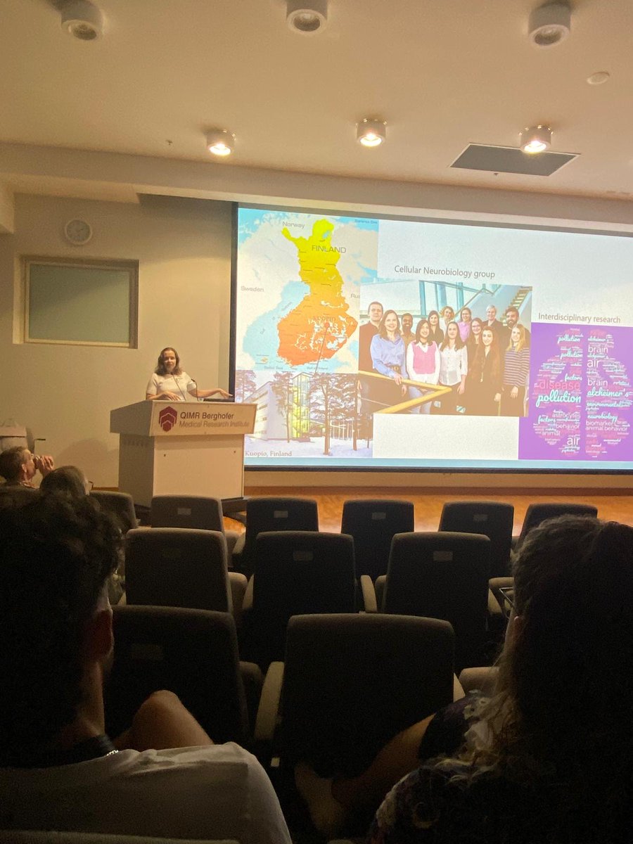 KanninenLab (@kanninenlab) on Twitter photo Presenting our work on #airpollution and #Alzheimers at QIMR in Brisbane, Australia <a href="/AIV_Institute/">A.I. Virtanen Institute</a> <a href="/UniEastFinland/">University of Eastern Finland</a> Presenting our work on #airpollution and #Alzheimers at QIMR in Brisbane, Australia <a href="/AIV_Institute/">A.I. Virtanen Institute</a> <a href="/UniEastFinland/">University of Eastern Finland</a>