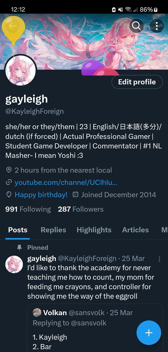 elon, fix your fucking app, my birthday balloons are all cropped and weird now