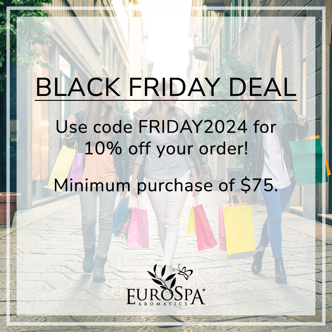 EurospaAromatic's tweet photo. Only a few hours left until Black Friday! 📅 Check the link in our bio to prep your cart now. 😉👆🏻 #EuroSpaAromatics #BlackFriday #ShowerMist #AromatherapyProducts #SpaProducts https://t.co/CAeyvz5cqp