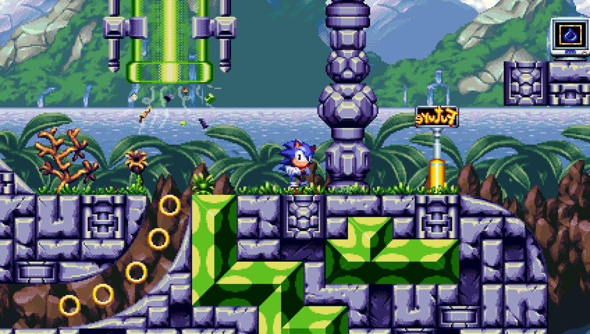 Axanery's tweet photo. All of the art we've shown for #SonicCDX Tidal Tempest this far (1/2)

Designed by @Cyber_1204, myself, ChillWay, @louplayer54, and @joshyflip 

Act 1: https://t.co/bXGXHF1Au5