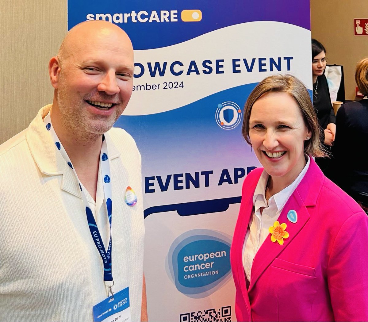 AmyNolanDublin's tweet image. I joined an expert panel at #PROTECTEUROPE #EUROPEANCANCERSUMMIT to discuss increased uptake of #HPVVaccine #EU 🇪🇺🇮🇪

Ireland’s Cervical Cancer Action Plan + Laura Brennan Catch-up Program show commitment to reduce cervical, anal, penile, vaginal, vulval &amp;amp; oropharyngeal cancers.
