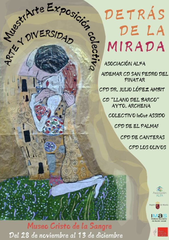 miriamperezalba's tweet photo. 🖼️ Espectacular la exposición “Detrás de la Mirada” enmarcada dentro de la XIV Edición de #MuestrARTE organizada por @alfaasociacion y @PolitSocialMur dentro de las actividades conmemorativas del Día Internacional de las Personas con Discapacidad
Enhorabuena, artistas
#CAPAZes https://t.co/U7XHCRmJmS