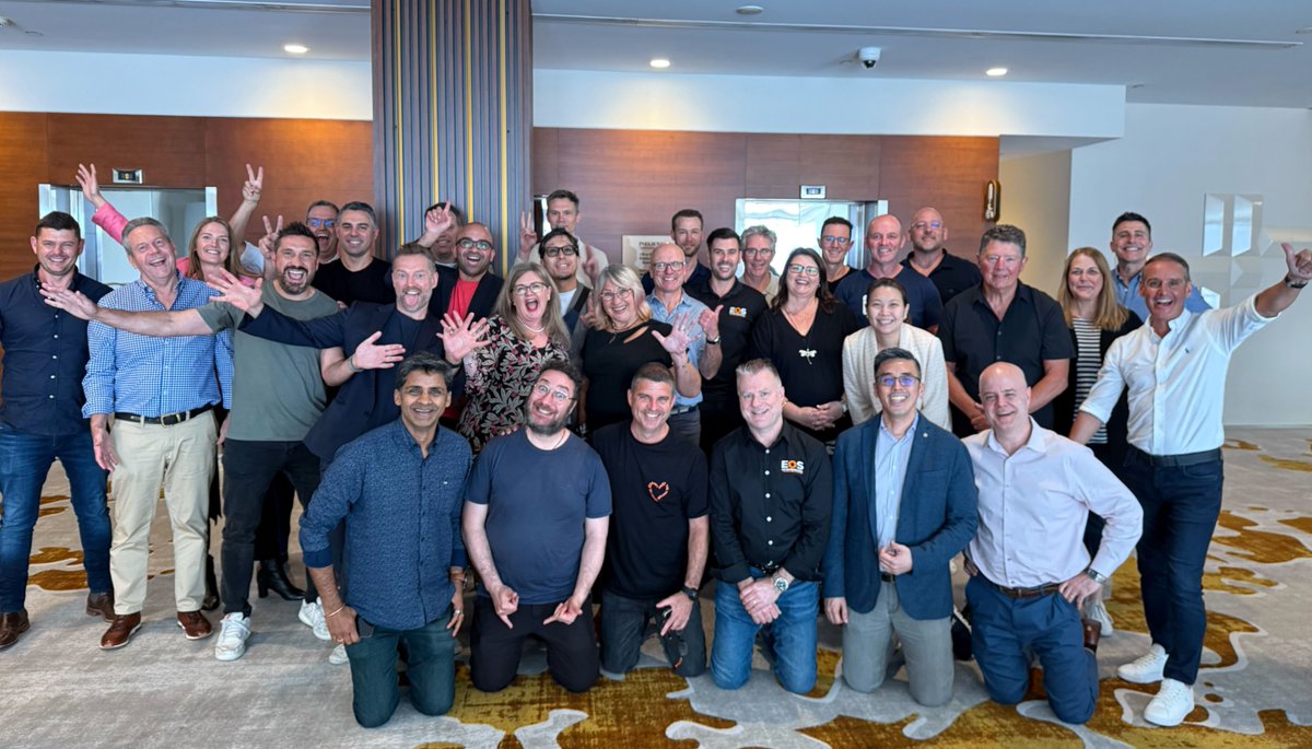 Steven_EOS's tweet image. As EOS Implementers we not only teach how important a "90 Day World" is, we live by it.
Every 90 days we come together as a community to realign, refocus and keep each other accountable. What a wonderful time it's been once again.

#EOSworldwide #clarifysimplifyachieve #Traction